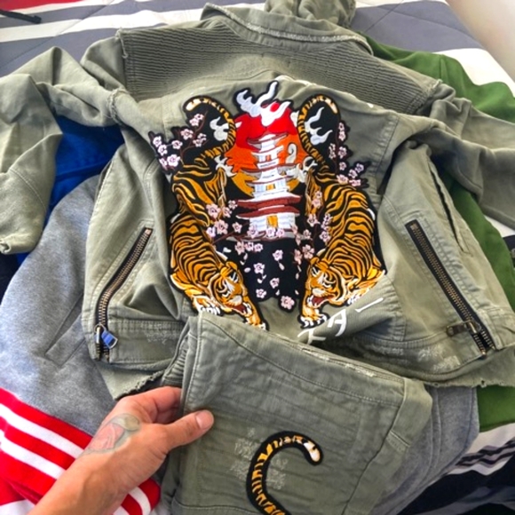 Jean jacket set - Picture 1 of 1